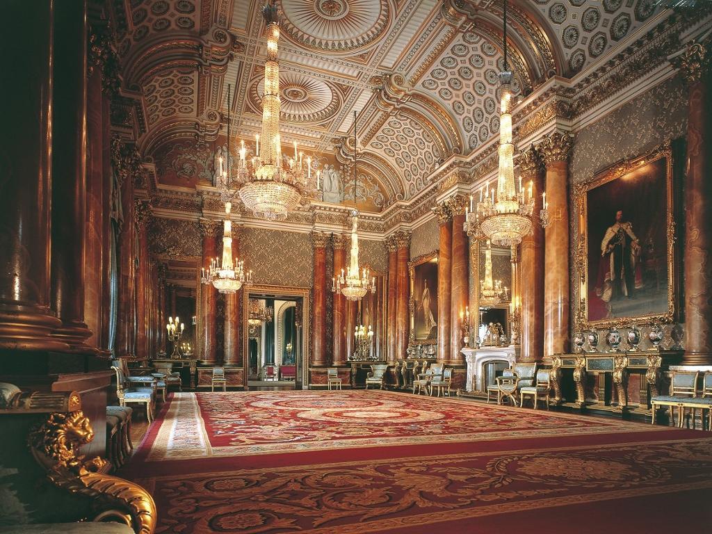 Buckingham Palace State Rooms with optional Royal Mews Entry