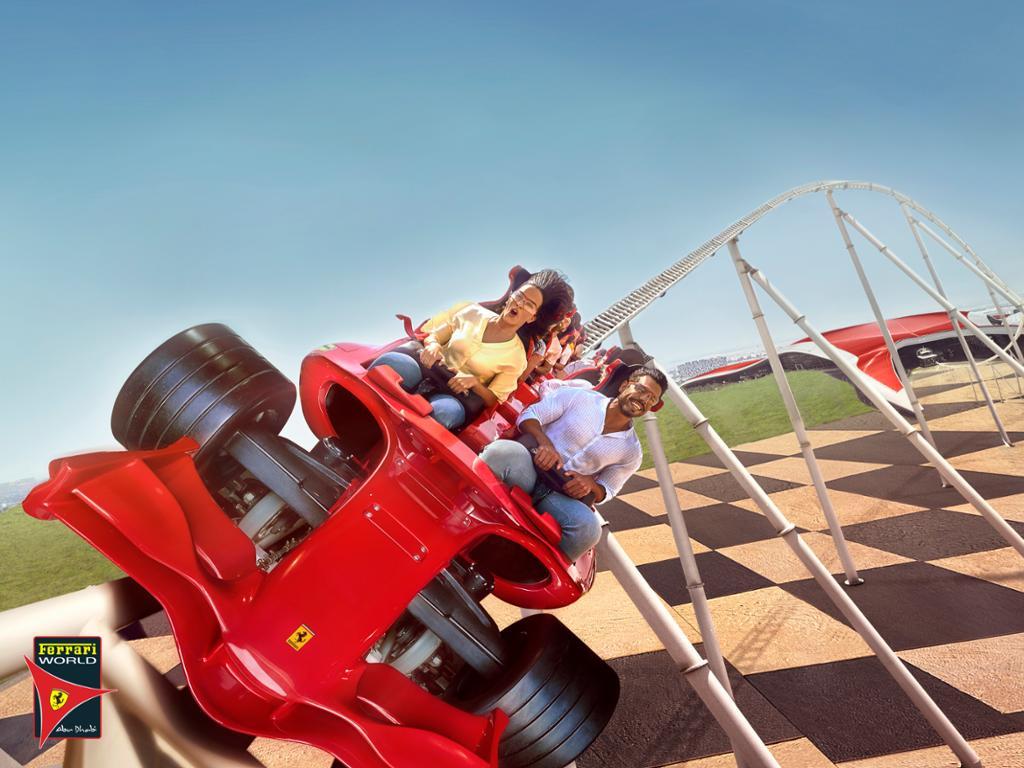 Yas Island – Ferrari World, Yas Waterworld, Warner Bros. World™, and Sea World – Multi-Park Ticket